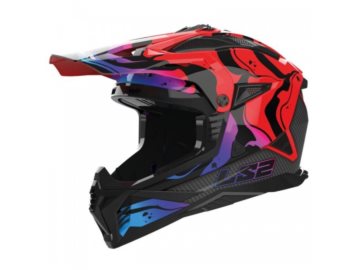 KASK LS2 MX708 FAST II WASH GLOSS RED L