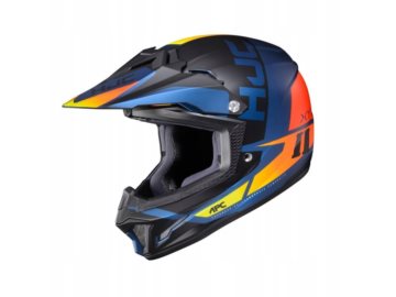 KASK HJC JUNIOR CL-XY II CREED BLUE/ORANGE M