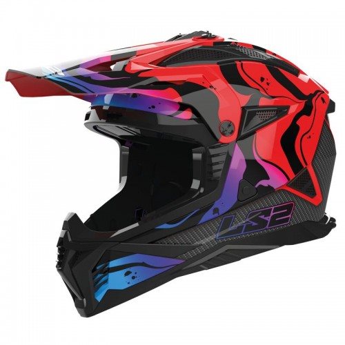 KASK LS2 MX708 FAST II WASH GLOSS RED S