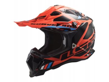 KASK LS2 MX700 SUBVERTER EVO STOMP ORANGE BL S