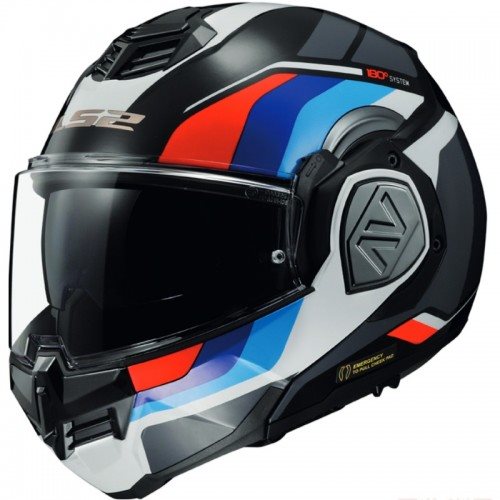 KASK LS2 FF906 ADVANT SPORT BLACK BLUE RED M