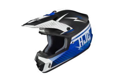 KASK HJC CS-MX II TWEEK WHITE/BLUE L