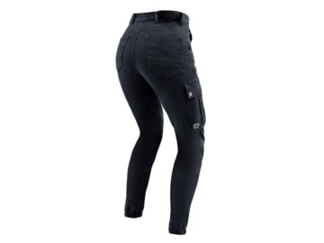 SPODNIE OZONE JEANS LADY JOGGER FIT BLACK W30L30