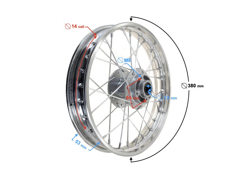 FELGA TYL 14X1,4 CROSS  5916312022355