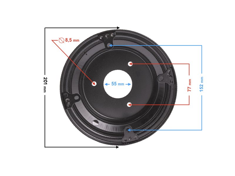 FELGA ATV 7 ATV125-9,  ATV125 -X  5916312013032