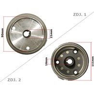 MAGNETO KOLO ZAMACHOWE ATV250 ROY03210