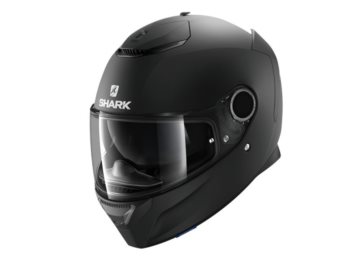 KASK SHARK SPARTAN BLANK BLACK MATT L