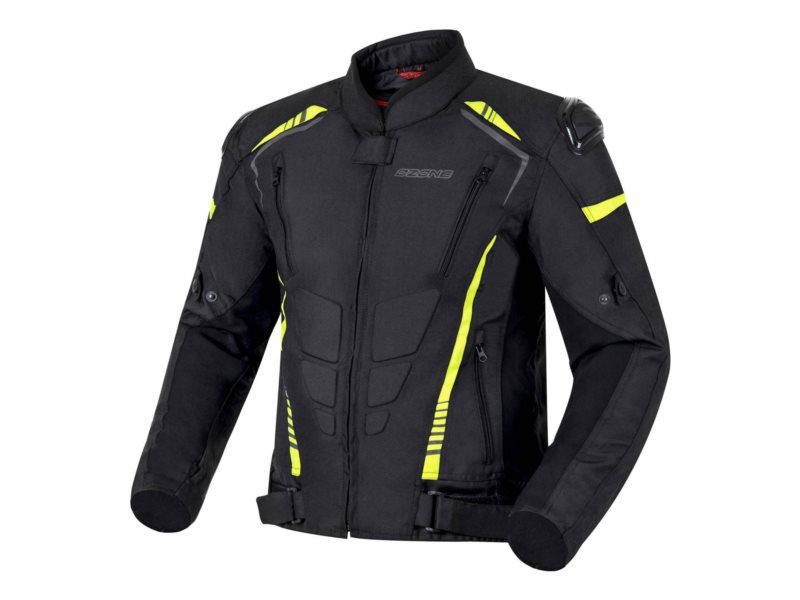 KURTKA OZONE PULSE BLACK/FLO YELLOW 6XL