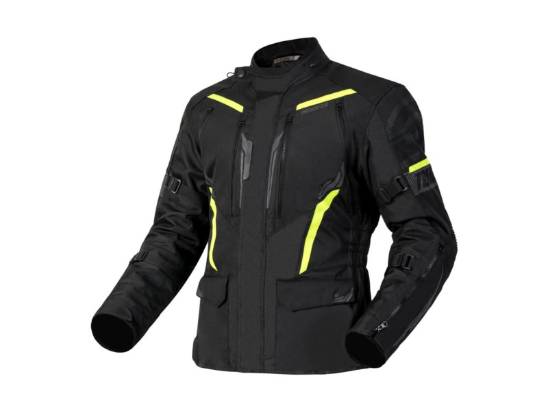 KURTKA OZONE TOUR III BLACK/FLUO YELLOW XL