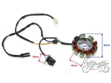 STATOR ATV200 LONCIN 11 CEWEK ZQ2008