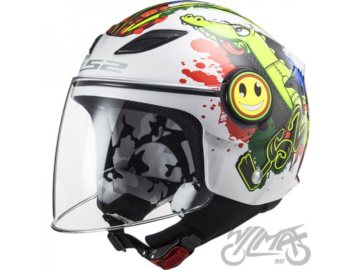 KASK LS2 OF602 FUNNY JUNIOR CROCO WHITE S