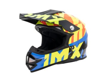 KASK IMX FMX-01 JUNIOR BLACK/YELL/BLUE/FLUO RED S