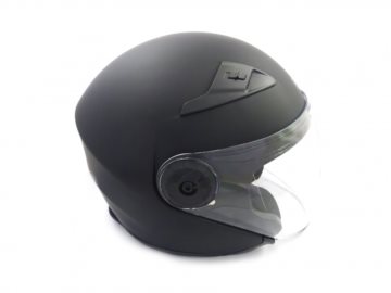 KASK FERRO 810A CZARNY MAT S BLENDA