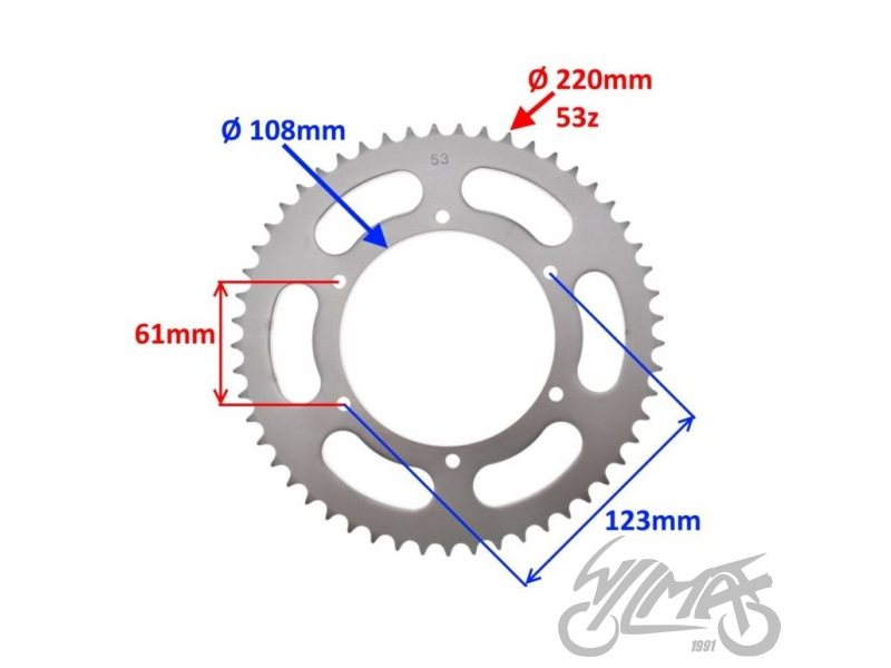 ZEBATKA TYL DERBI SENDA Z53 WER B DSE7002 jtr1133