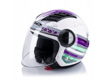 KASK LS2 OF562 AIRFLOW RONNIE TITANIUM VIOLET S