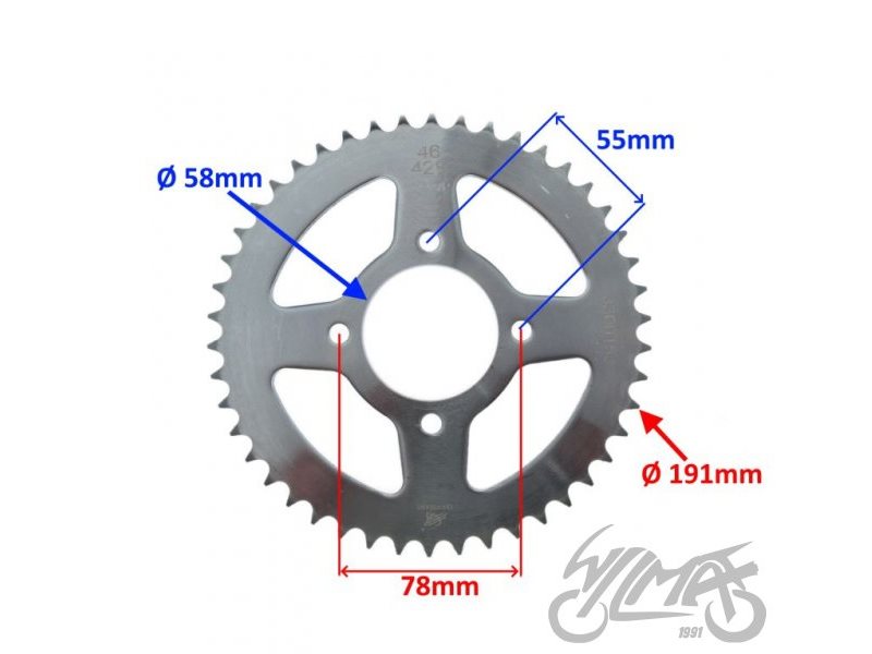 ZEBATKA TYL 428 Z46 JUNAK 904 J9047001 FR50 905