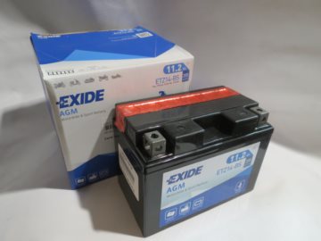 AKUMULATOR EXIDE YTZ14-BS YTZ14s-bs