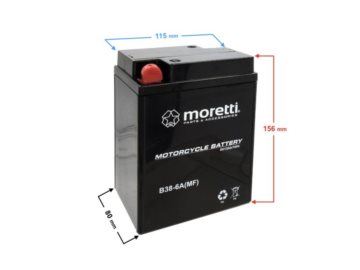 AKUMULATOR MORETTI YB38-6A