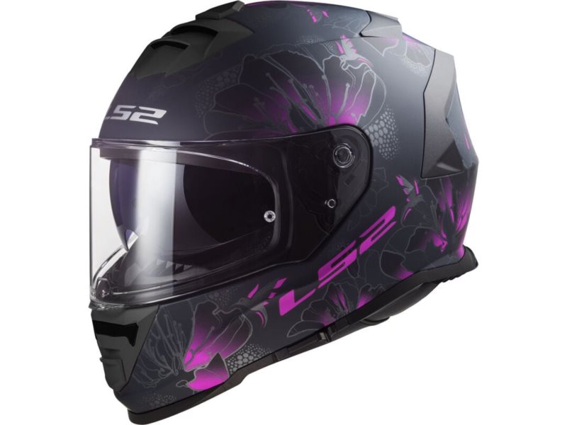 KASK LS2 FF800 STORM II BURST MAT BLACK PINK S