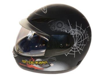 KASK AWINA MINI SPIDERMAN CZARNY