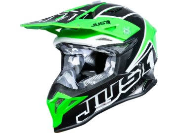 KASK JUST1 J39 THRUSTER BLACK GREEN FLUO WHITE M