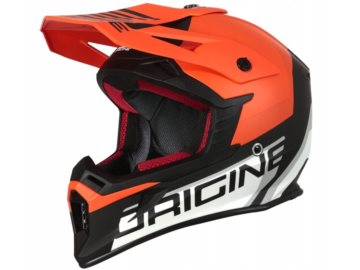 KASK ORIGINE HERO MX FLUO ORANGE BLACK MAT XS