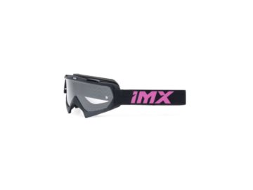 GOGLE IMX MUD BLACK MATT/PINK SZYBA W ZESTAWIE