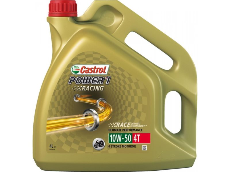 OLEJ CASTROL POWER 1 RACING 4T 10W-50W  4LITRY