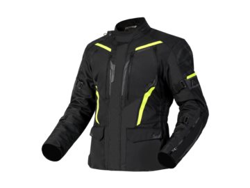 KURTKA OZONE TOUR III BLACK/FLUO YELLOW XXL