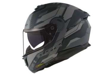 KASK LS2 FF808 STREAM II SHADOW TITAN GREY XL