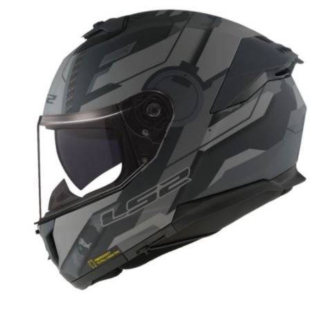 KASK LS2 FF808 STREAM II SHADOW TITAN GREY M