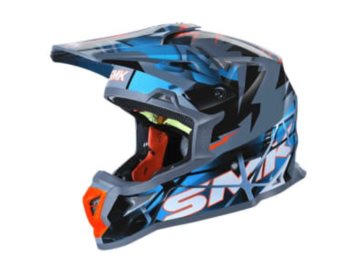 KASK SMK ALLTERRA FULMINE NIEBIESKO-SZARY XXL