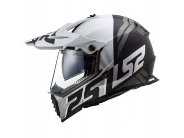 KASK LS2 MX436 PIONEER EVO EVOLVE WHITE BLACK XXL