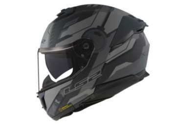 KASK LS2 FF808 STREAM II SHADOW TITAN GREY M