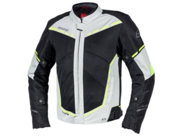 KURTKA OZONE JET II ICE/BLACK/FLUO YELLOW S