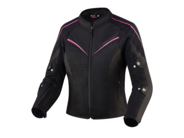 KURTKA REBELHORN HIFLOW IV LADY BLACK/FLO PINK XXL