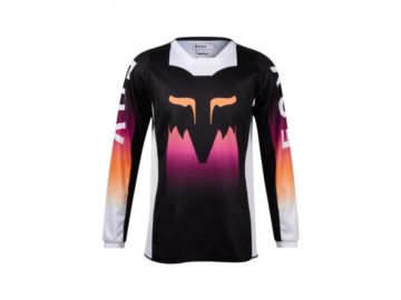 BLUZA FOX JUNIOR GIRLS 180 FLORA BLACK/PINK XL