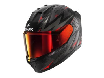 KASK SHARK D-SKWAL 3 BLAST-R M CZARNO-CZERW MAT