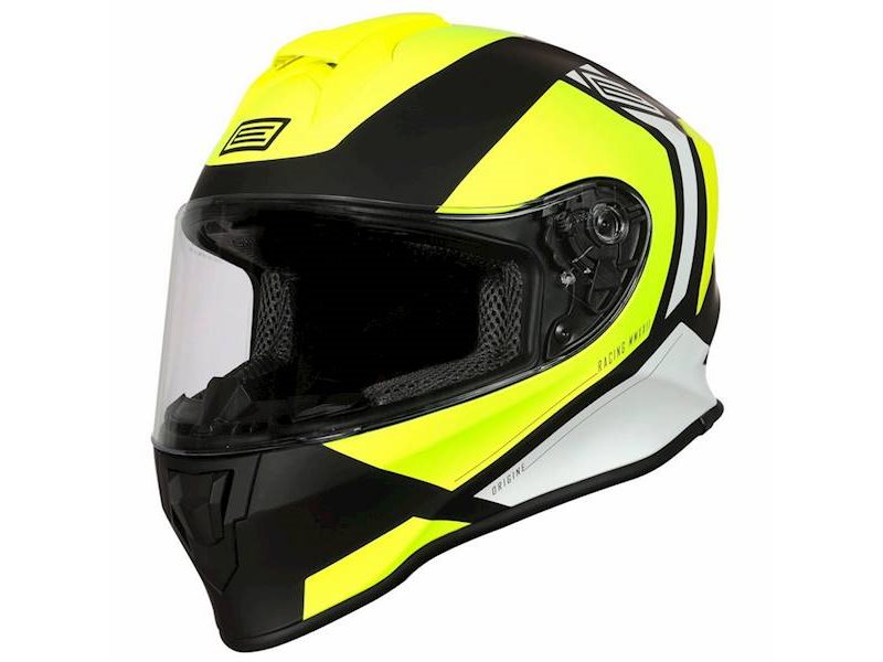 KASK ORIGINE DINAMO BOLT FLUO YELLOW BLACK XL