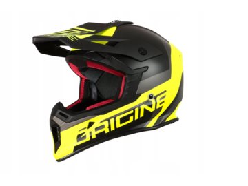 KASK ORIGINE HERO MX FLUO YELLOW BLACK MAT XS