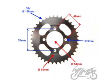 ZEBATKA TYL OGAR Z38 CAR428 5905220833016 ROG7001