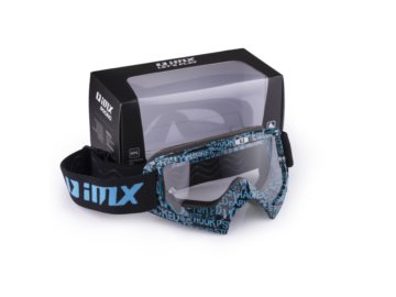 GOGLE IMX MUD GRAPHIC BLUE/BLACK1 SZYBA W ZESTAW.