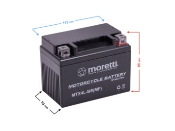 AKUMULATOR MORETTI YTX4L-BS