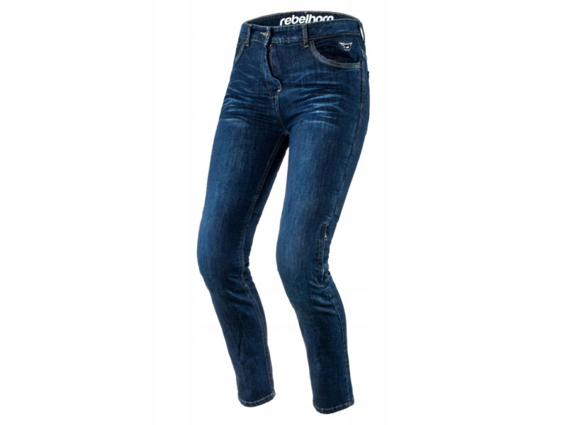 SPODNIE REBELHORN JEANS LISA LADY SKINNY BLUE 32