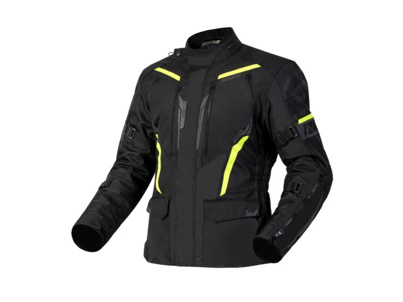 KURTKA OZONE TOUR III BLACK/FLUO YELLOW L