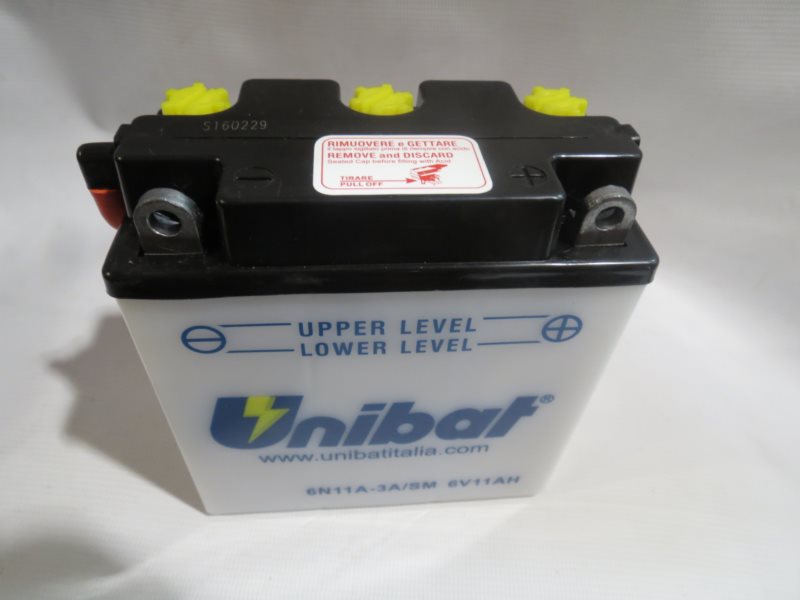 AKUMULATOR UNIBAT 6N11A-3A 6V