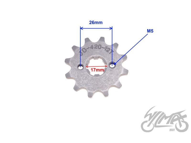 ZEBATKA PRZOD KING 4T 50CCM ZC02261 420 Z12