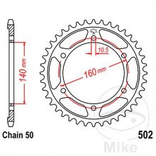 ZEBATKA TYL 502-48 2300405 7273626 PN