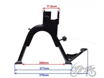 PODNOZEK CENTRALNY KEEWAY FACT ZBF5021