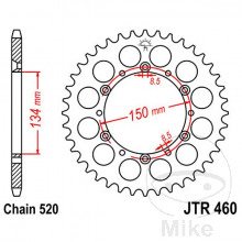 ZEBATKA TYL 460-51 2301149 7270572 PN